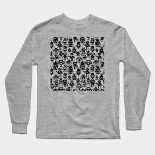 Robot All-Over Print and Sticker Pack Long Sleeve T-Shirt